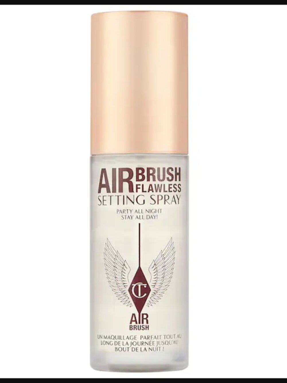 Charlotte Tilbury Airbrush Flawless Setting Spray 34ml Travel Size NWOB New